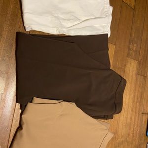 3 pair of dress pants